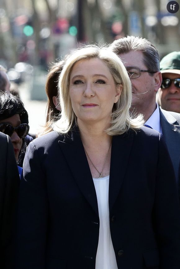 Marine Le Pen en mai 2016