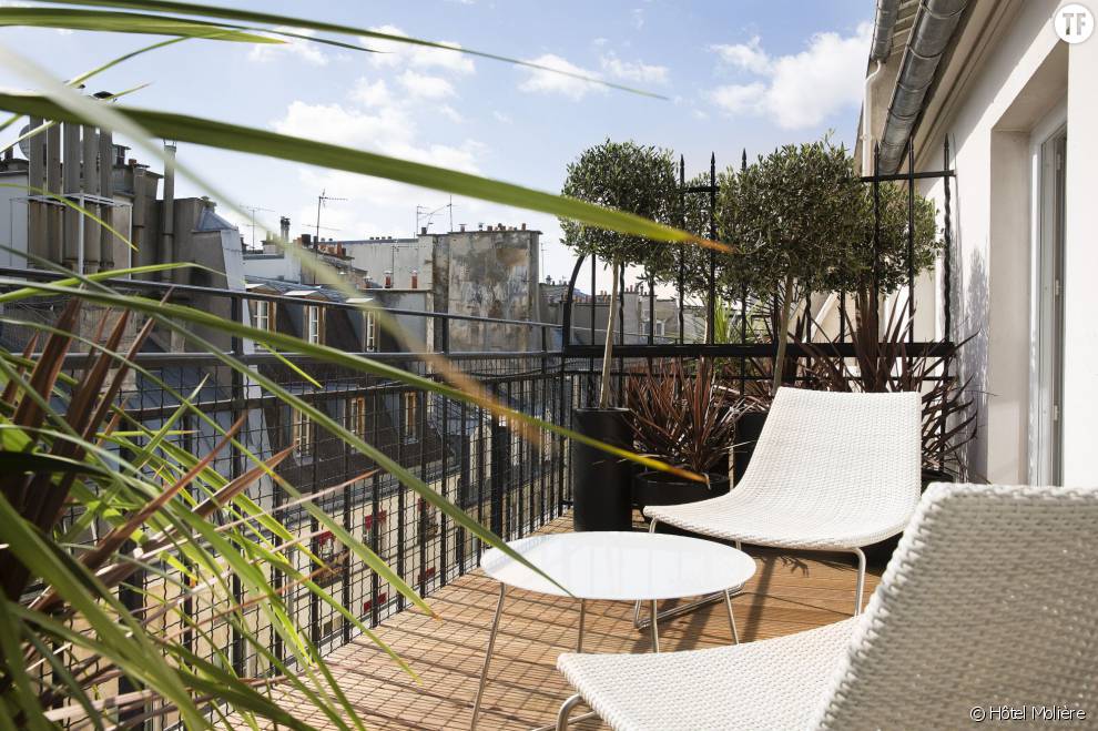 Une vue sur les toits de Paris à l&#039;hôtel Molière ça vous tente?