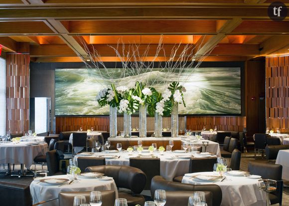 Le restaurant Le Bernardin à New York, Etats-Unis