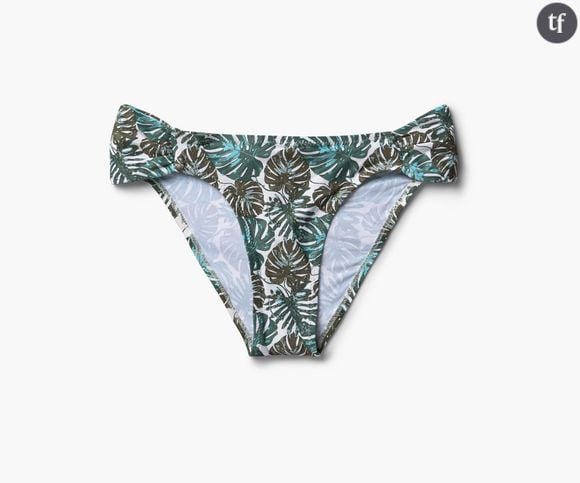 Et si on adoptait le bikini à motif feuilles?