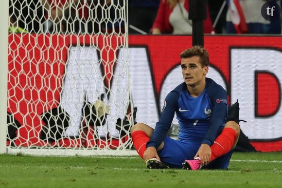 Antoine Griezmann au match de l'Euro 2016 France-Albanie au Stade Vélodrome à Marseille, le 15 juin 2016