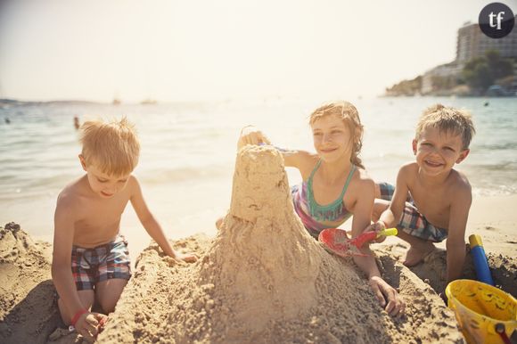 Et c'est parti pour les châteaux de sable