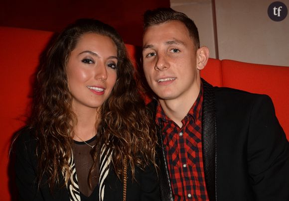 Lucas Digne et sa femme Tiziri