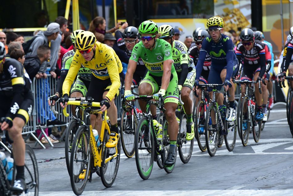 Christopher Froome, Maillot Jaune, vainqueur du Tour de France 2015