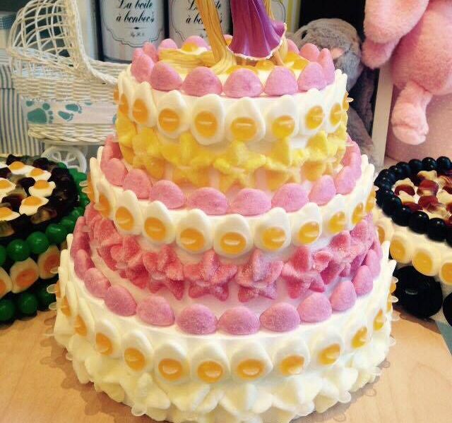 Gâteau Raiponce : 5 ans Eva – Gourmandelices