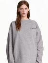  Sweat-shirt gris H&amp;M, 39,99€ 