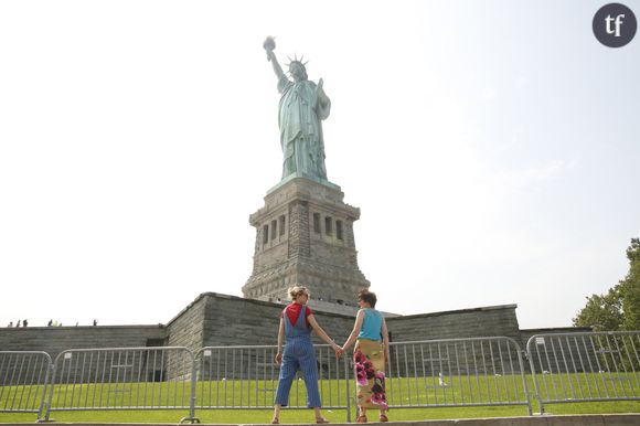 Alex Pawlowsha et sa mère à New York