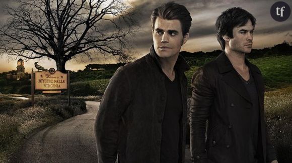 Stefan et Damon Salvatore dans The Vampire Diaries