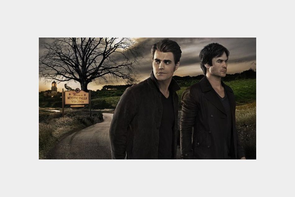 Stefan et Damon Salvatore dans The Vampire Diaries