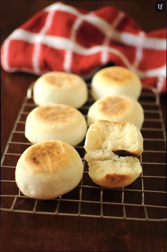 La recette des muffins anglais avec deux ingrédients