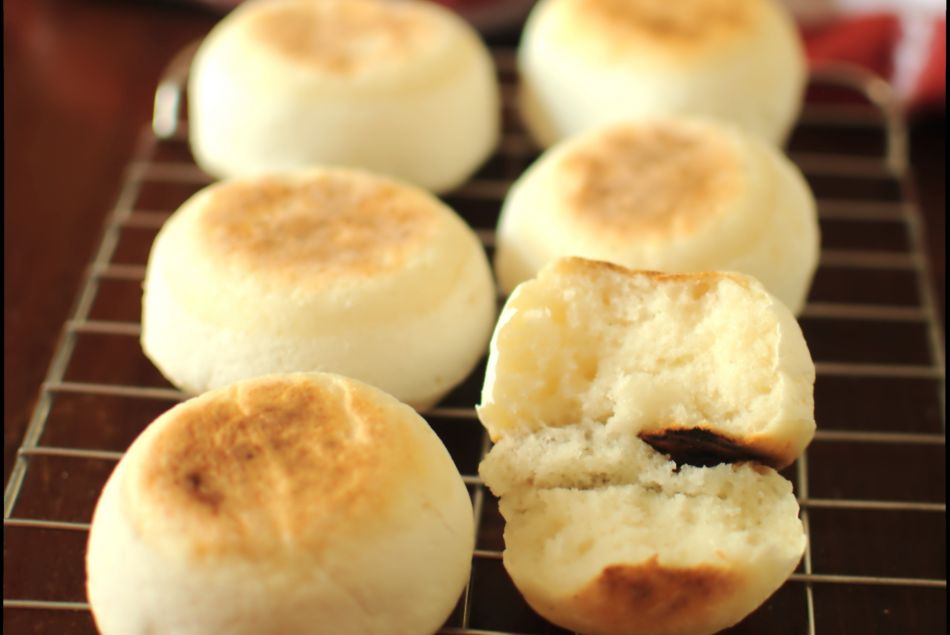 La recette des muffins anglais avec deux ingrédients
