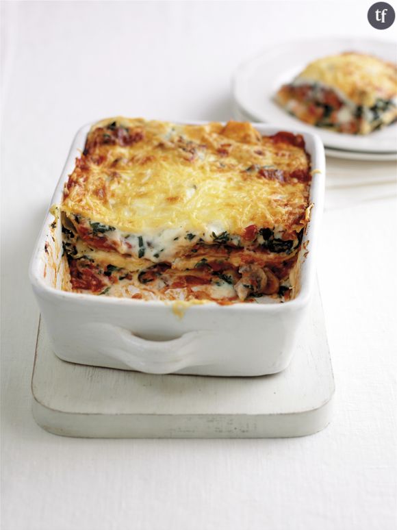 La recette des lasagnes végétariennes aux épinards