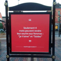 À Roubaix, une mobilisation en ligne fait tomber une affiche sexiste en 3 heures