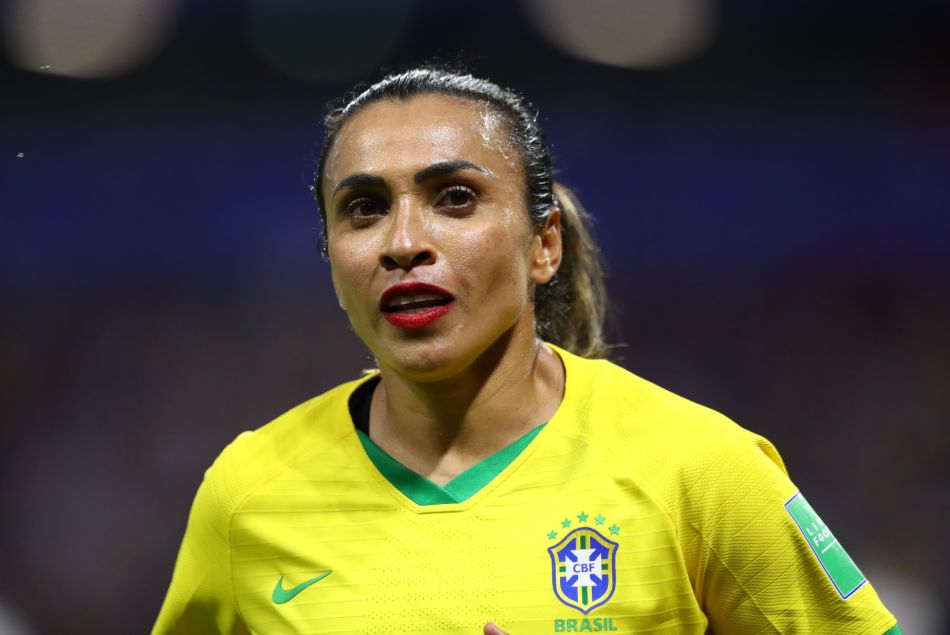 La joueuse brésilienne Marta Vieira da Silva - Getty Images -