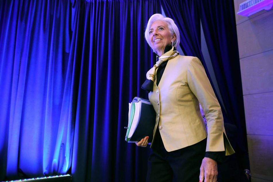Christine Lagarde nommée à la tête de la Banque centrale européenne. Getty Images.