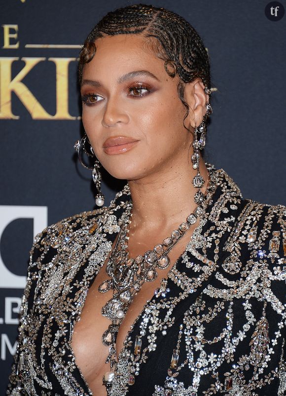 Beyoncé à la première de The Lion King au théâtre Dolby dans le quartier de Hollywood à Los Angeles, le 9 juillet 2019