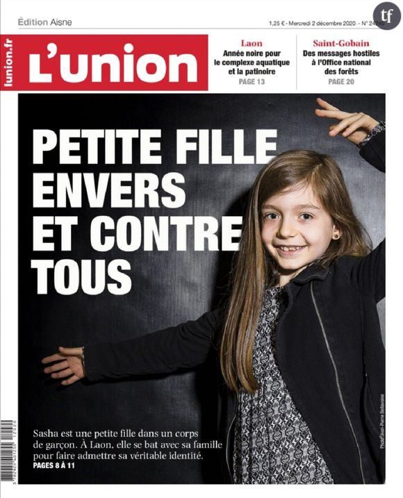 Sasha, au coeur de "Petite fille", émeut également la presse.