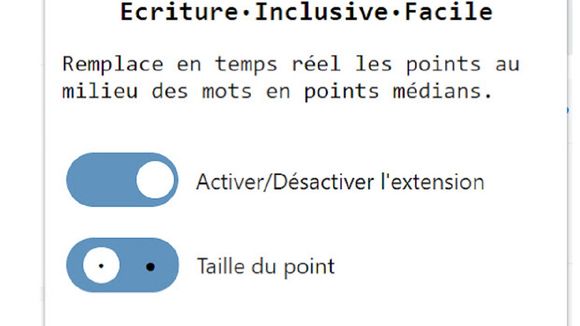 On installe cette super extension gratuite pour faciliter l'écriture inclusive