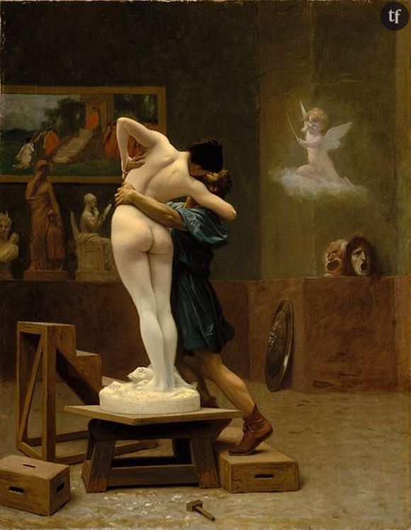 "Pygmalion et Galatea" de Jean-Léon Gérôme (1890)