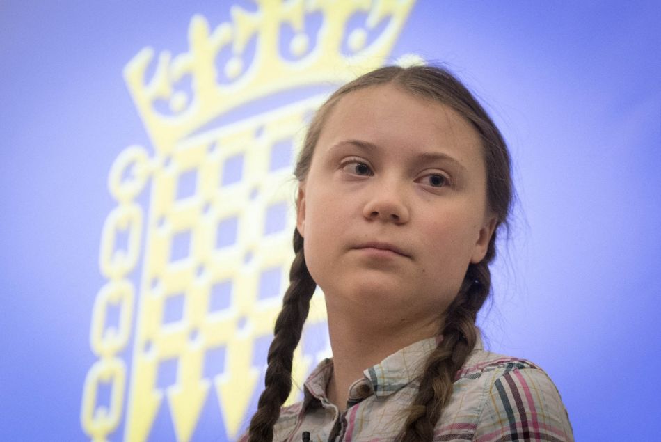 Greta Thunberg alerte sur l'inégal accès aux vaccins.