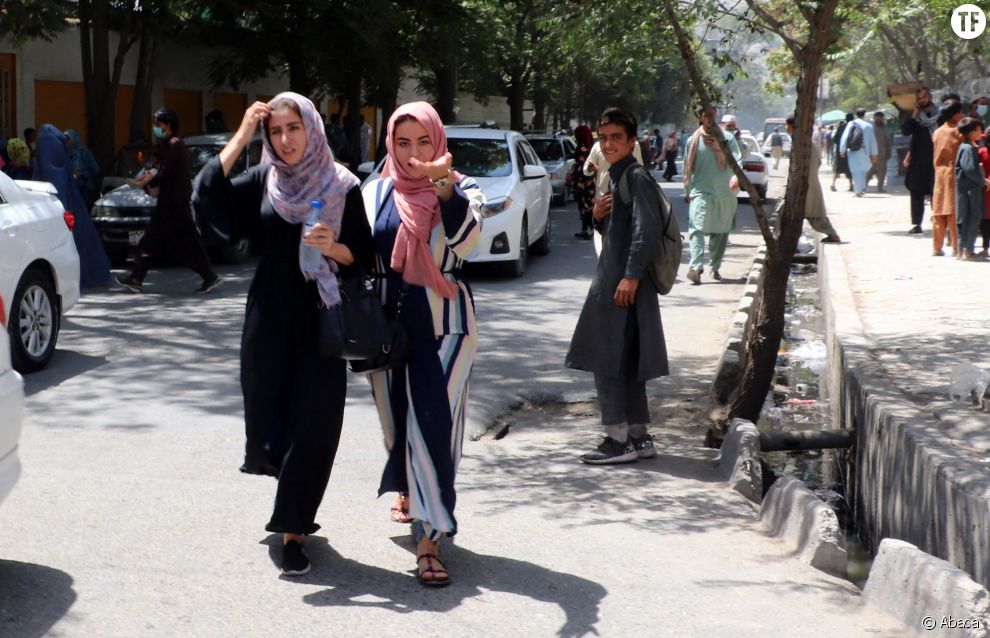 Panique à Kaboul, en Afghanistan, le dimanche 15 août 2021, après l&#039;entrée des talibans dans la ville. Photo de Bashir Darwish.