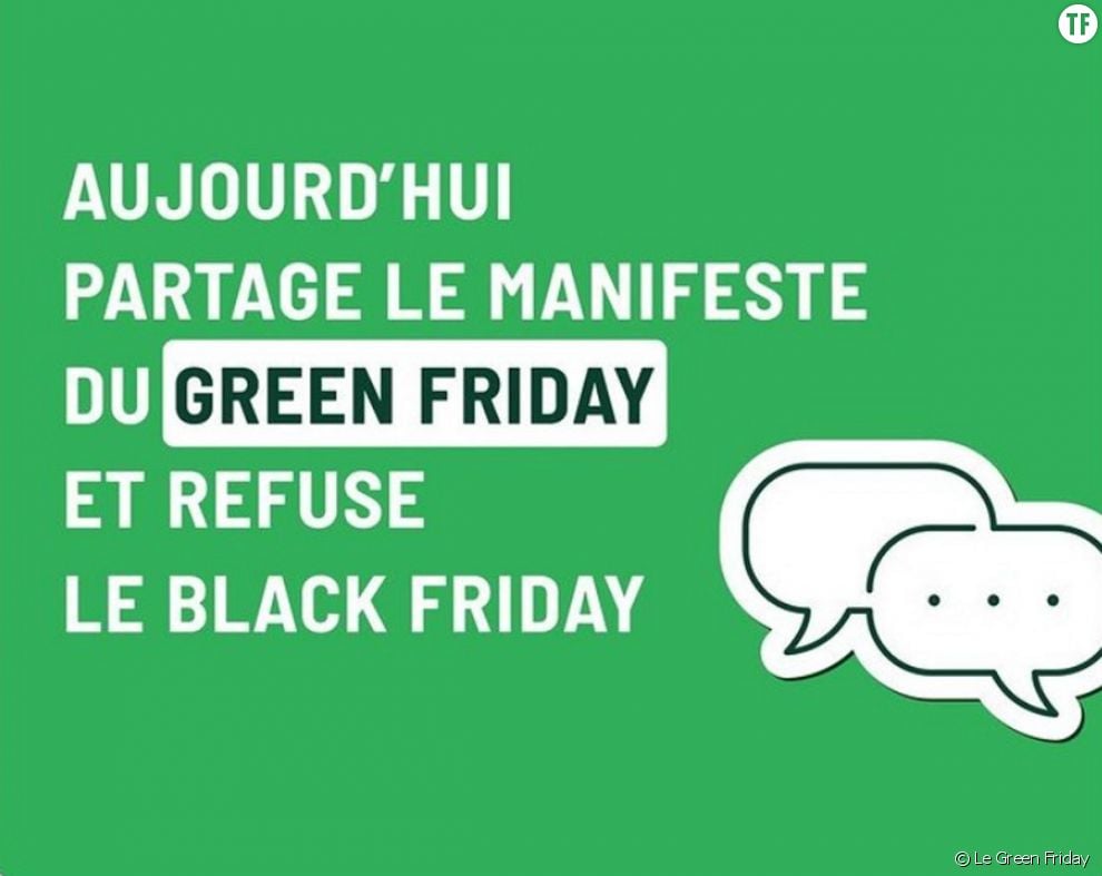 Pourquoi le Black Friday devrait disparaître dès 2022 [Image : Instagram Le Green Friday]