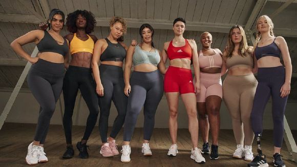 La campagne pour les brassières Adidas a été censurée et c'est fort dommage