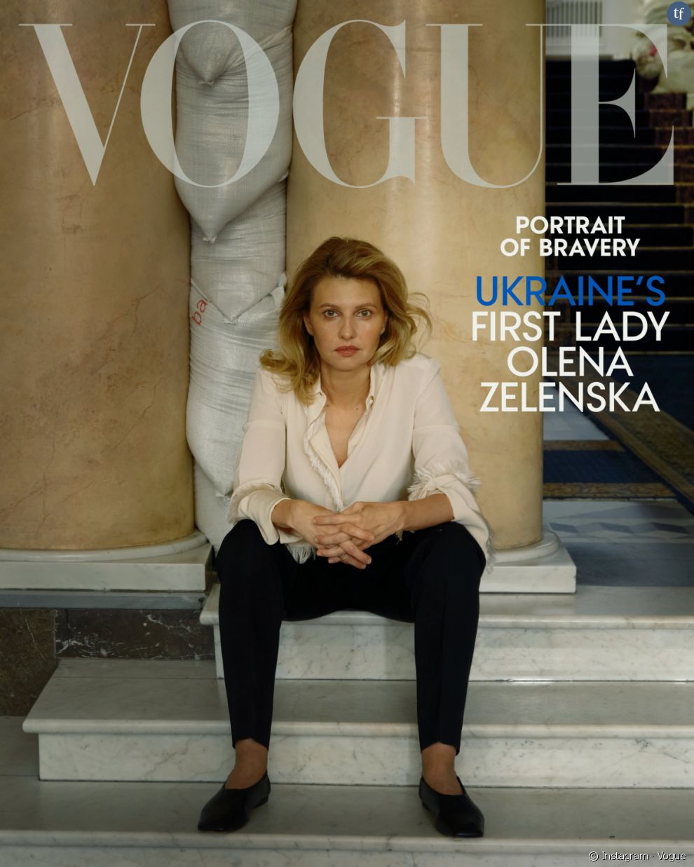 Olena Zelenska en couverture de &quot;Vogue&quot;