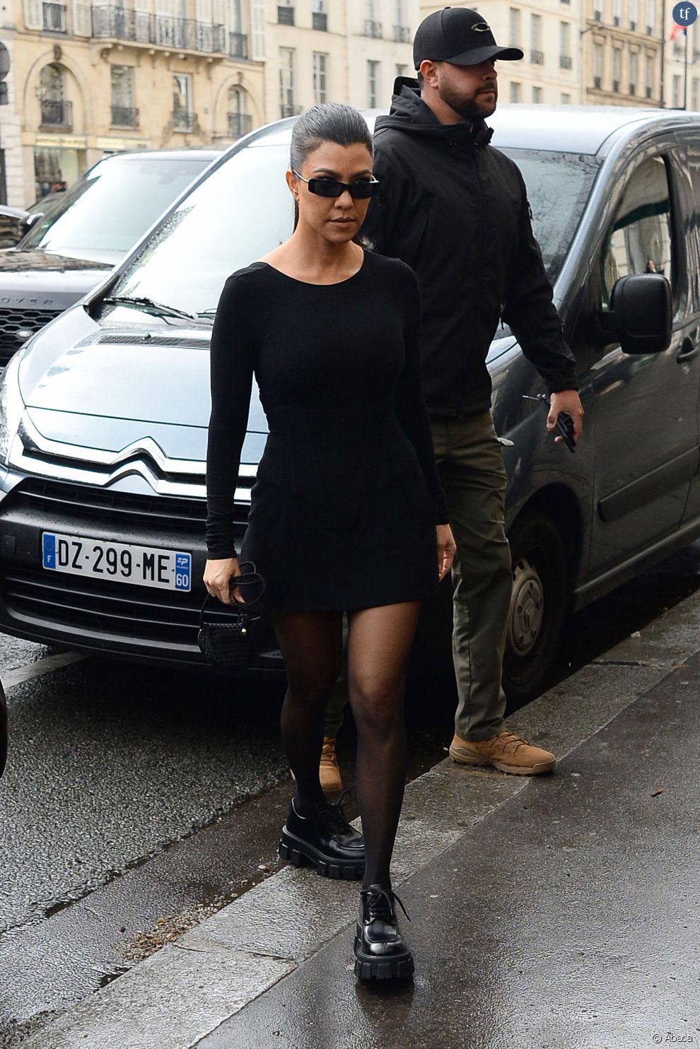Kourtney Kardashian à Paris, 2020