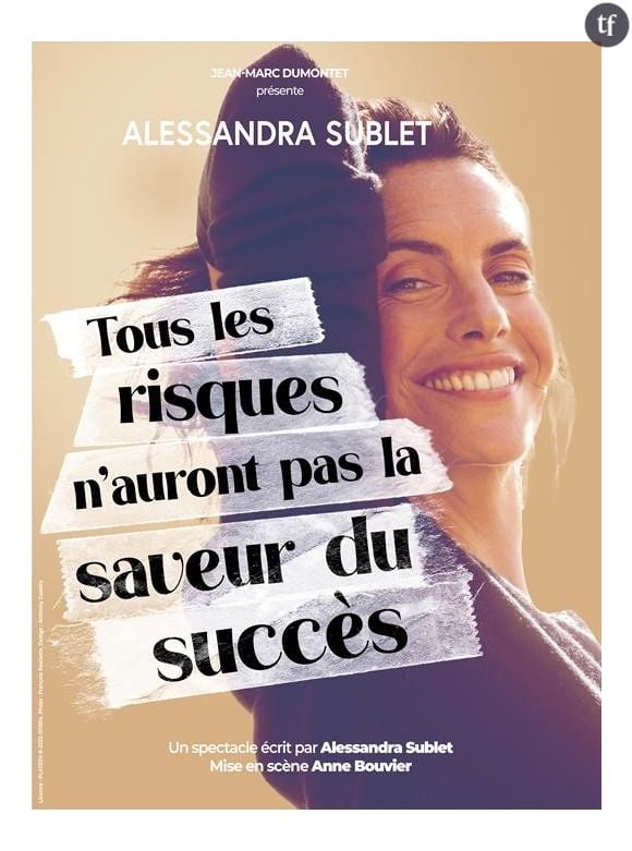 Affiche de "Tous les risques n'auront pas la saveur du succès".