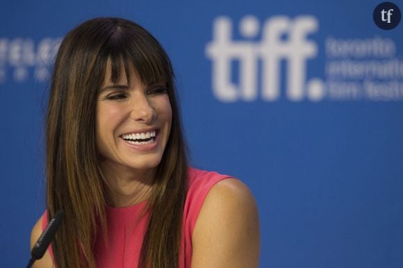 Sandra Bullock lors d'une conférence de presse pour le film "Our Brand is Crisis" durant le Toronto International Film Festival, le 12 septembre 2015.