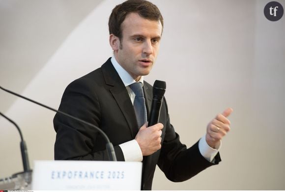 Emmanuel Macron à la Fondation Vuitton en mars 2015