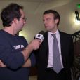 Cyrille Eldin flirte avec Emmanuel Macron dans "Eldin reporter" sur Canal+