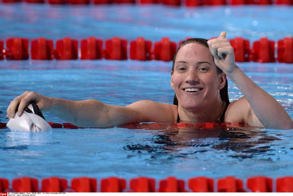 L'ex-nageuse de 25 ans avait forgé sa légende avec trois médailles décroché aux J.O. de Londres, en 2012.