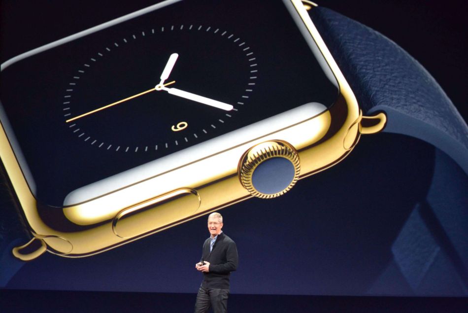 Présentation officielle de l'Apple Watch par Tim Cook le 9 mars 2015