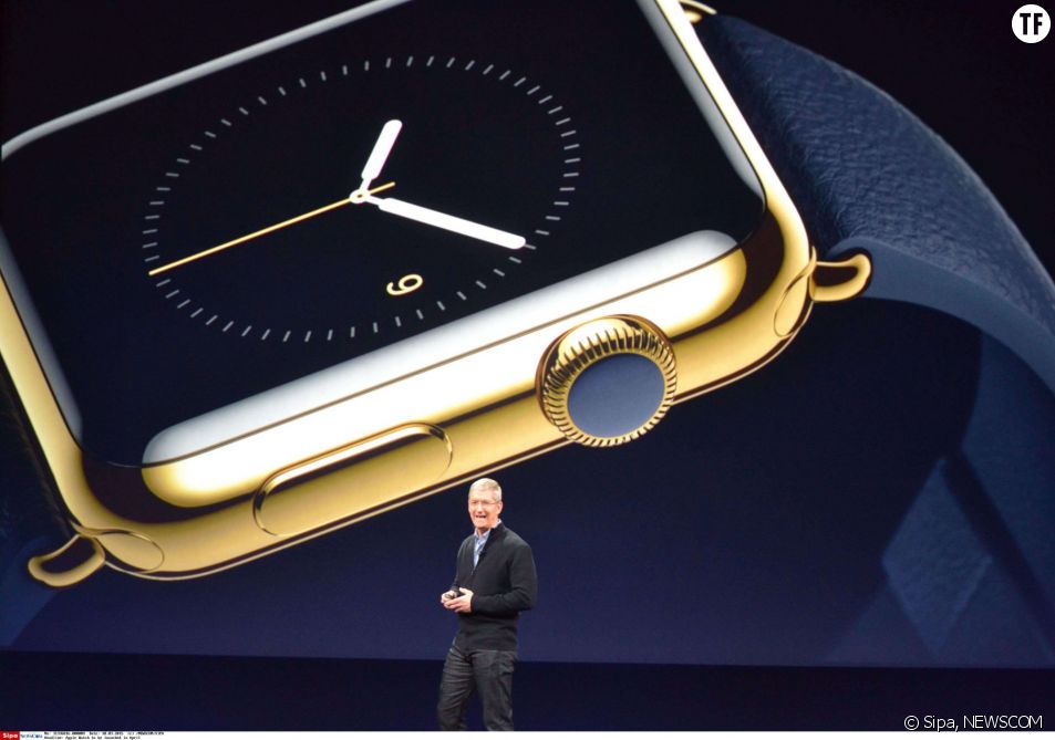 Présentation officielle de l'Apple Watch par Tim Cook le 9 mars 2015