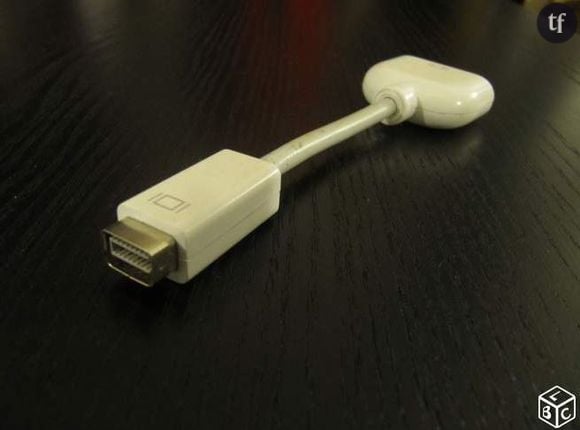 adaptateur mini DVI vers VGA  sur leboncoin.fr