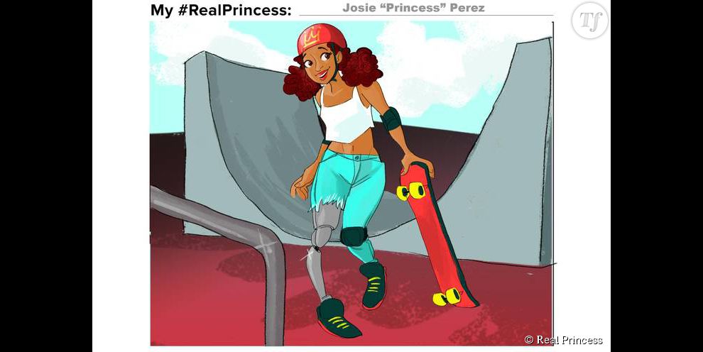 La version de la &quot;vraie princesse&quot; de Josie Perez