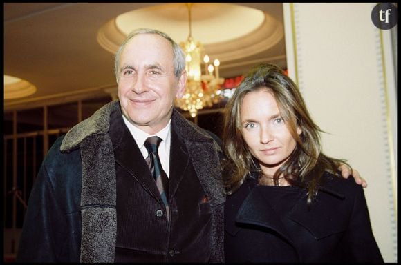 Patrice Laffont et Axelle Laffont en 2002.