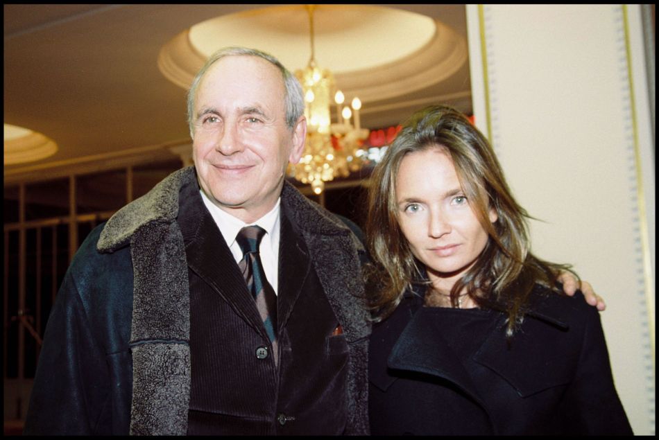 Patrice Laffont et Axelle Laffont en 2002.