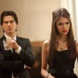 Damon et Elena dans The Vampire Diaries