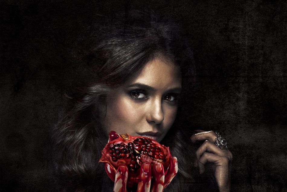 Nina Dobrev alias Elena dans la série Vampire Diaries