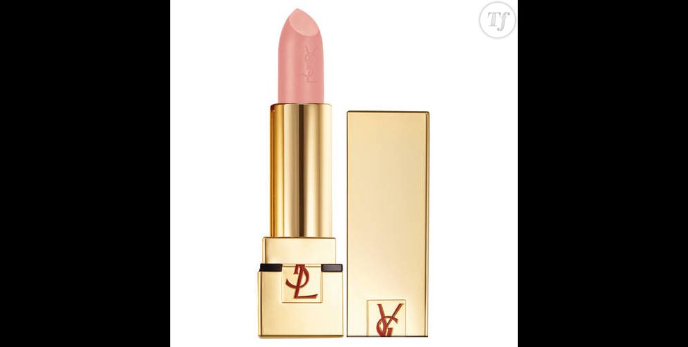  Un rouge à lèvres rose clair : le Rouge Pur Couture teinte rose bergamesque Yves Saint Laurent 