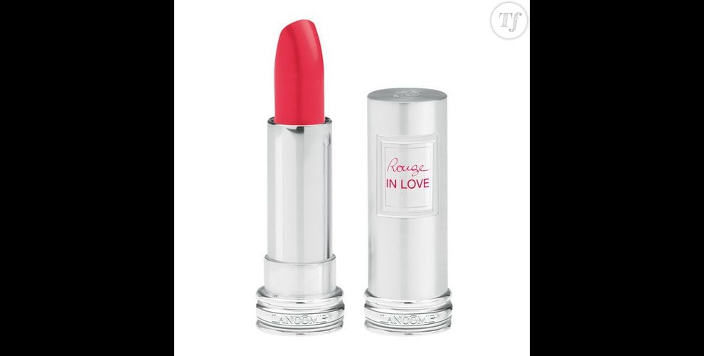 Un rouge à lèvres coquelicot : le Rouge in Love de Lancôme