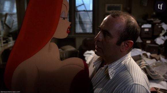 La pulpeuse Jessica dans le film d'animation "Roger Rabbit"