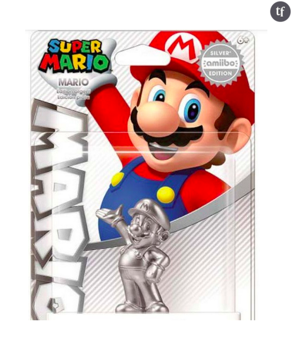 Mario Argent en Amiibo