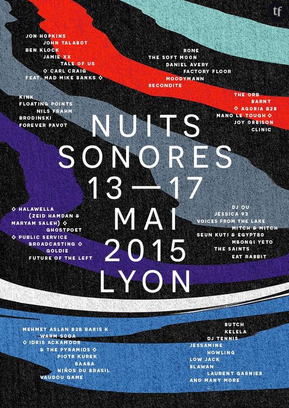 Le festival des Nuits Sonores à Lyon du 13 au 17 mai 2015