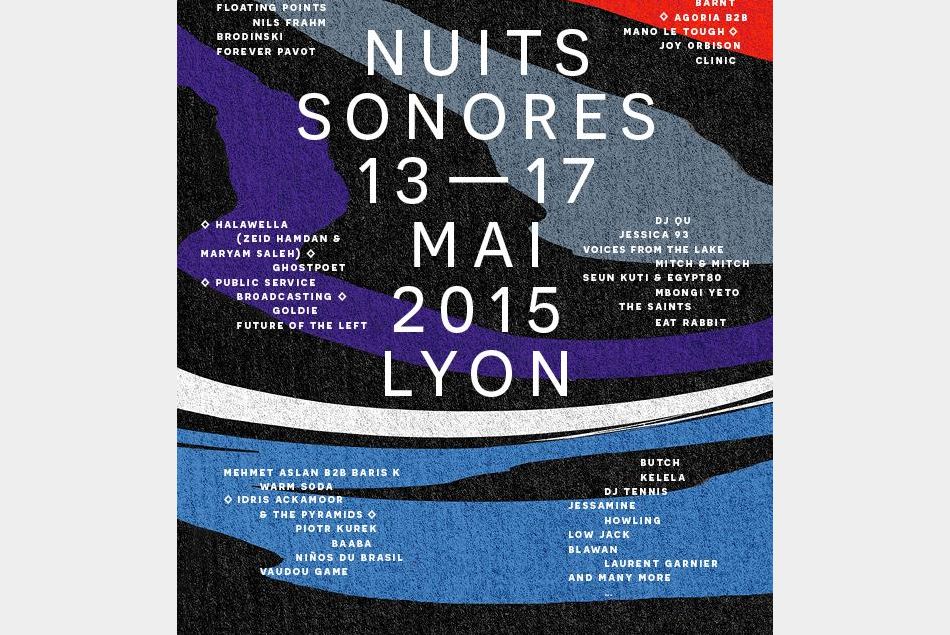 Le festival des Nuits Sonores à Lyon du 13 au 17 mai 2015