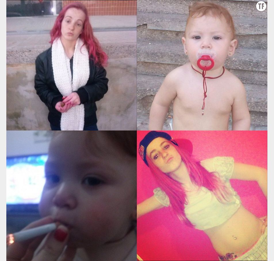 Elle Fait Fumer Son Bebe De 1 An Et Traumatise Instagram Terrafemina