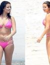 Selena Gomez en maillot sur une plage du Mexique
